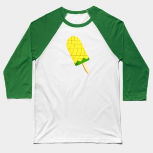 Pineapple Popsicle Baseball T-Shirt